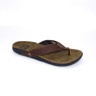 Reef j-bay bruin leer