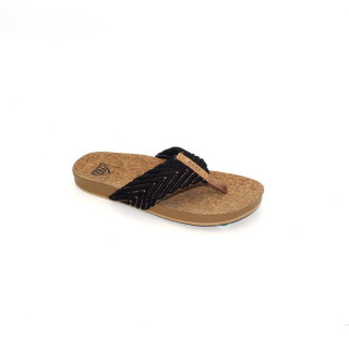 Reef slipper c13773-41 strand black-natural
