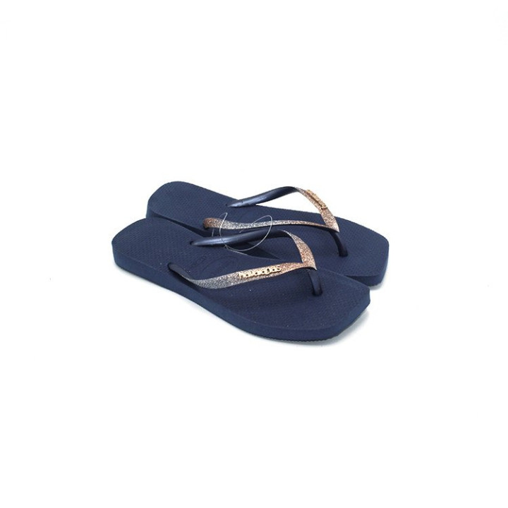 Havaianas s square navy glitter