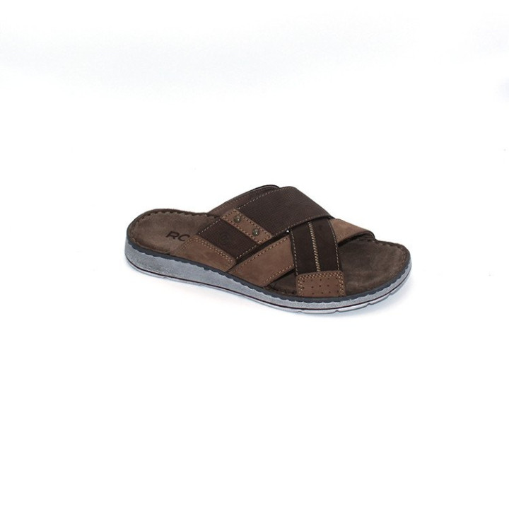 Rohde kruisbandslipper  5982 72 mocca