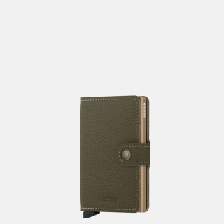 Secrid MSa Miniwallet Saffiano Olive