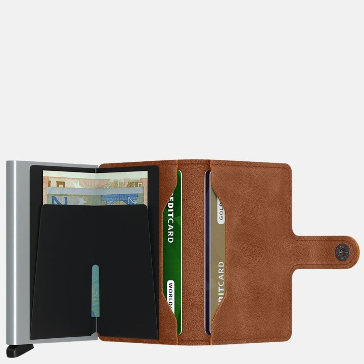 Secrid MV Miniwallet Vintage Cognac Silver