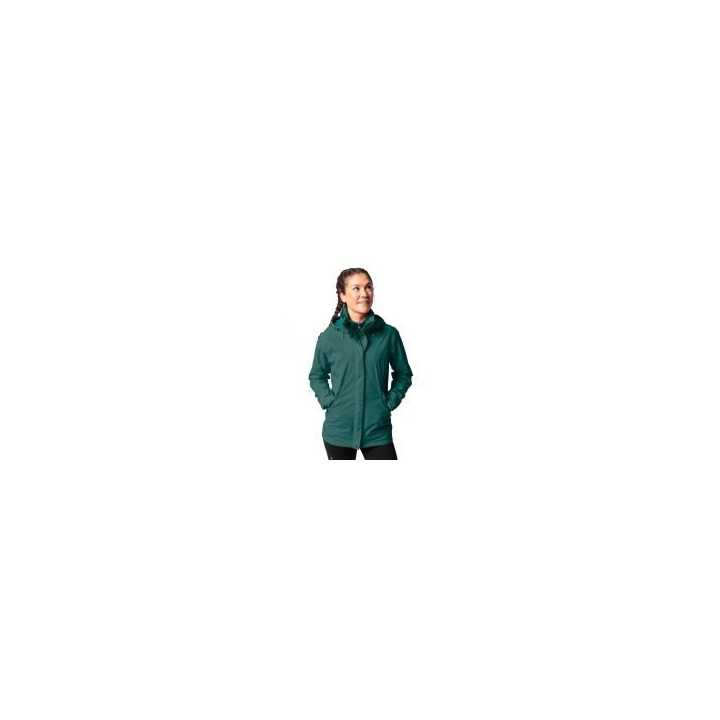 Vaude Wo rosemoor 3in1 jacket, mallard green
