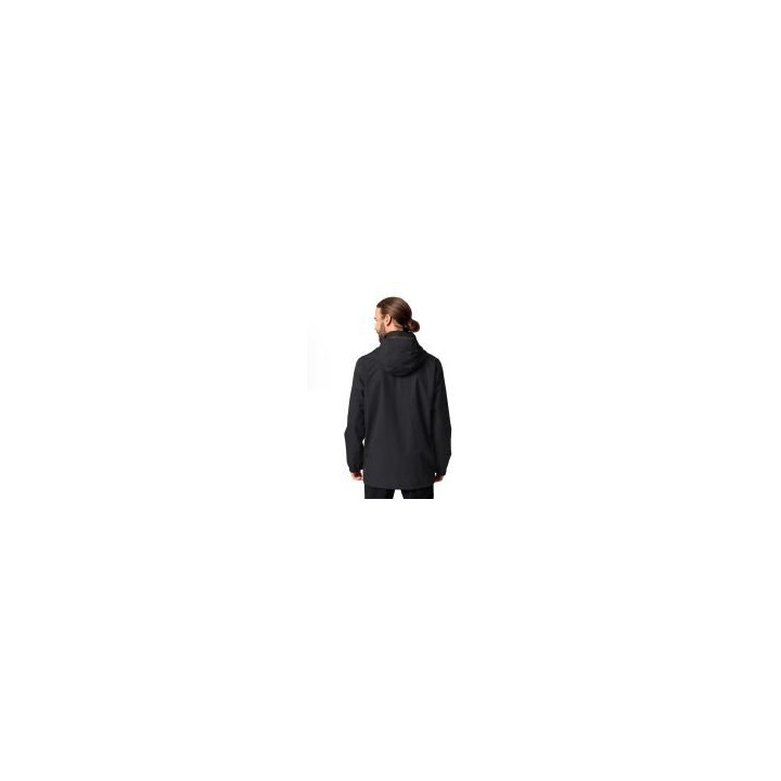Vaude ME escape parka black/silt brown
