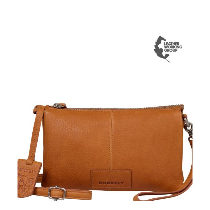 Burkely 1000343.85.24 Soft Skylar Triple Pocket Zip Cognac