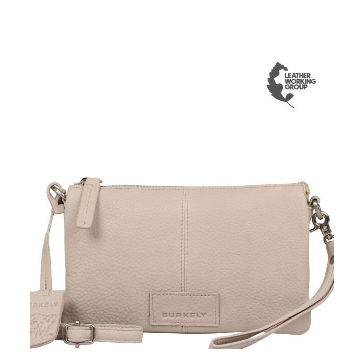 Burkely 1000343.85.21 triple pocket zip grey