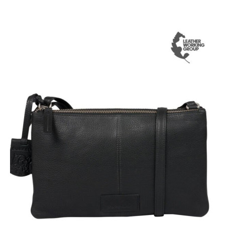 Burkely 1000342.85.10 Soft Skylar Double Pocket Zip Zwart