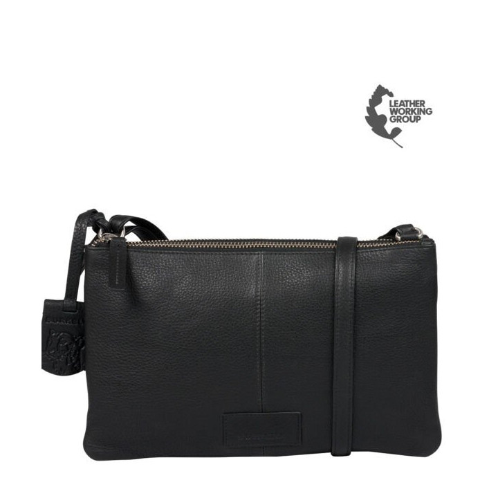 Burkely 1000342.85.10 double pocket zip zwart