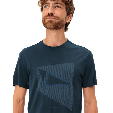 Vaude 42720 396 Me Tekoa wool t-shirt dark sea