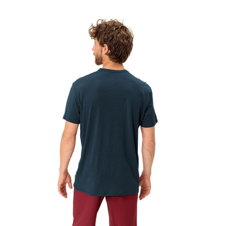 Vaude 42720 396 Me Tekoa wool t-shirt dark sea