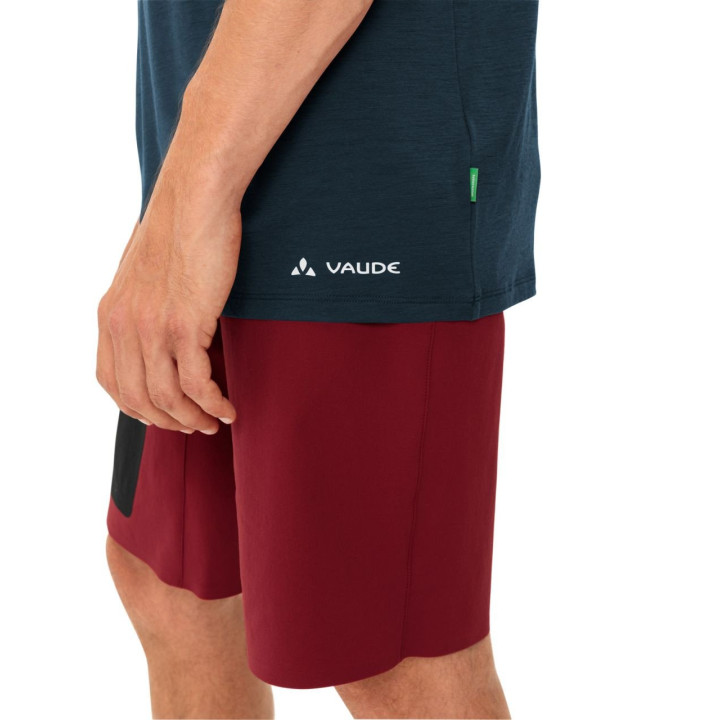 Vaude 42720 396 Me Tekoa wool t-shirt dark sea