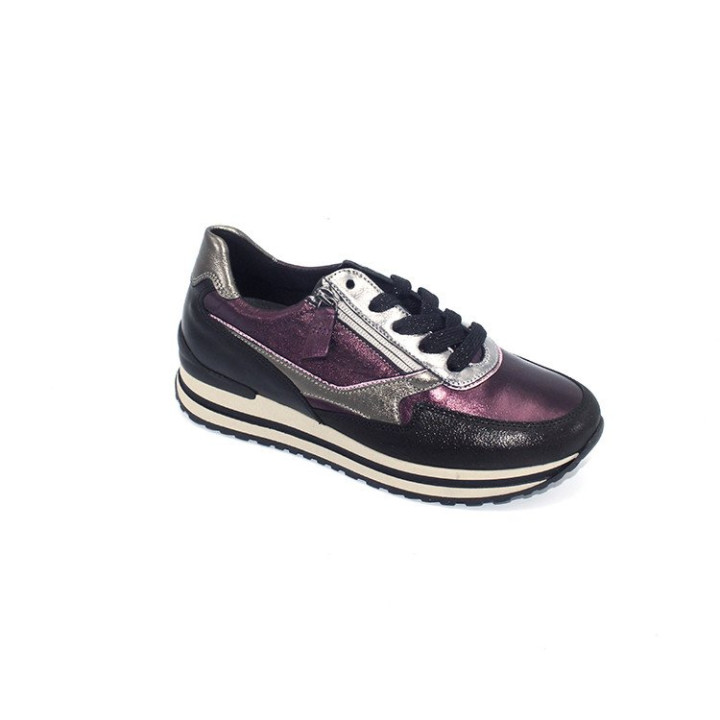 Gabor sneaker 56.527.98 melanza zwart combi