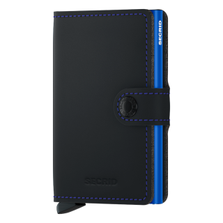 Secrid 8718215 289524 miniwallet matte black&blue