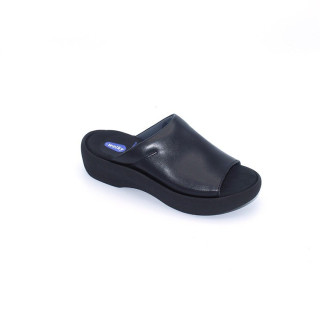 Wolky slipper zwart Nassau
