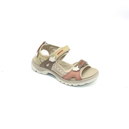 Ecco sandaal off road yucatan multicolor straw 06956360705