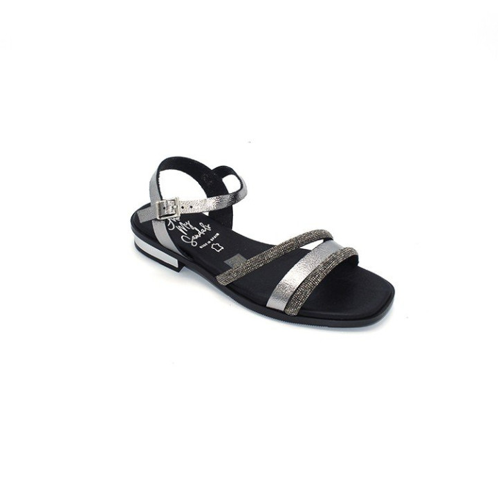 Oh! my sandals 5591 negro acero