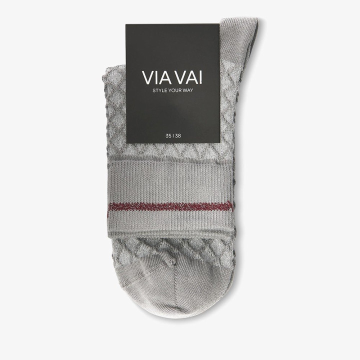 VIAVAI soks 35-38 Nova Mabel 8888333-01-204 cotton roccia