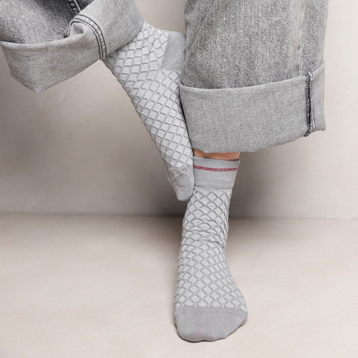 VIAVAI soks 39-42 Nova Mabel 8888333-01-204 cotton roccia