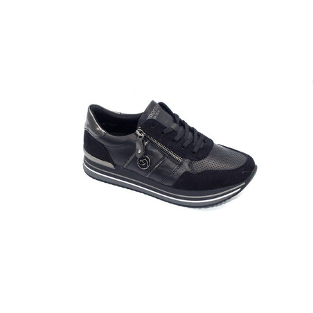 Remonte veterschoen D1327-04 zwart