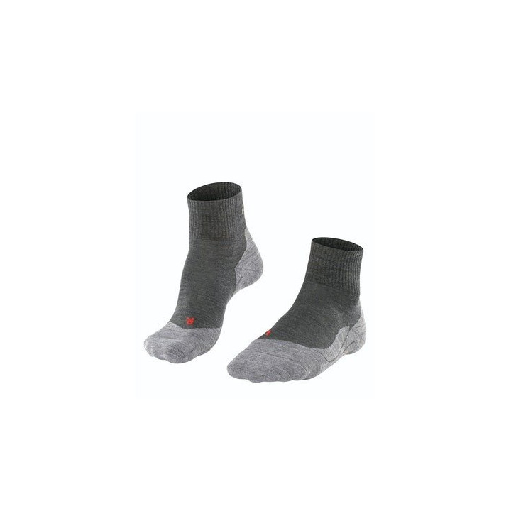 FALKE TK5 Short Heren Sokken Artikel nr.: 16461 / Kleur: asphalt mel. (3180) Mt: 42-43