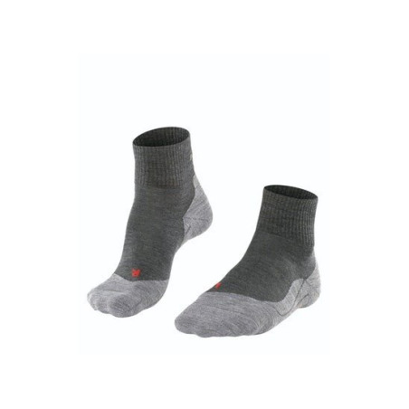 FALKE TK5 Short Heren Sokken Artikel nr.: 16461 / Kleur: asphalt mel. (3180) Mt: 44-45