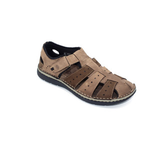 Rohde 6040 75 camel sandaal dichte neus