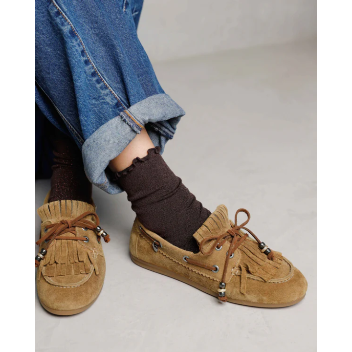 VIA VAI sokjes 8888208-01-1393 dk bruin mt:39-42