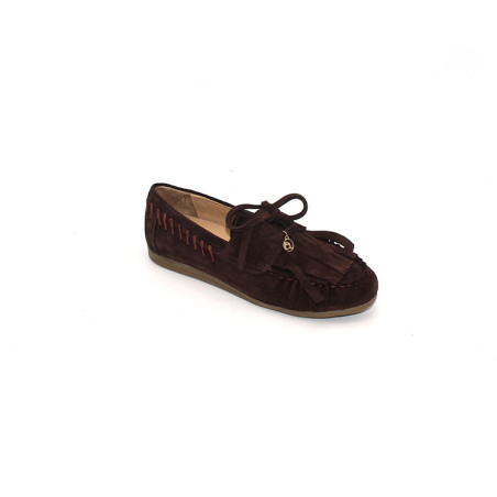 Babouche Cody-2 dark brown loafer