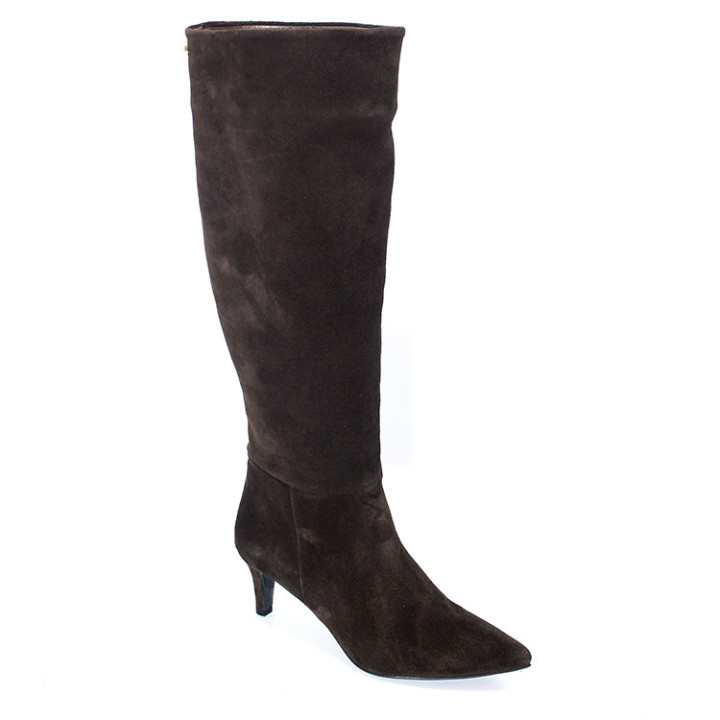 Babouche Mira-2 mocca lange laars
