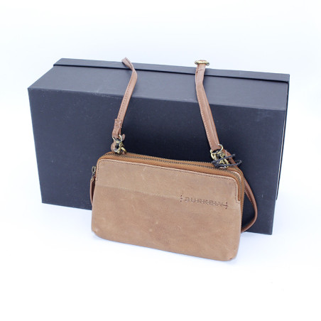 Burkely phone wallet 1000818.04 cognac