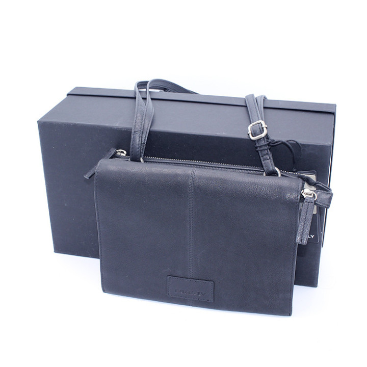 Burkely 1000340.85.10 double pocket flap zwart