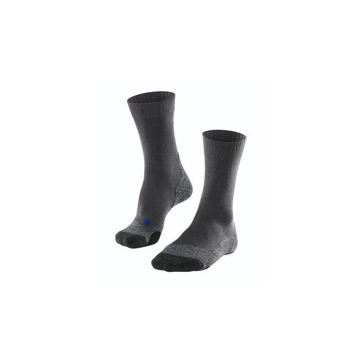 FALKE TK2 Cool Heren Sokken Artikel nr.: 16138 / Kleur: asphalt mel. (3180) Mt:44-45