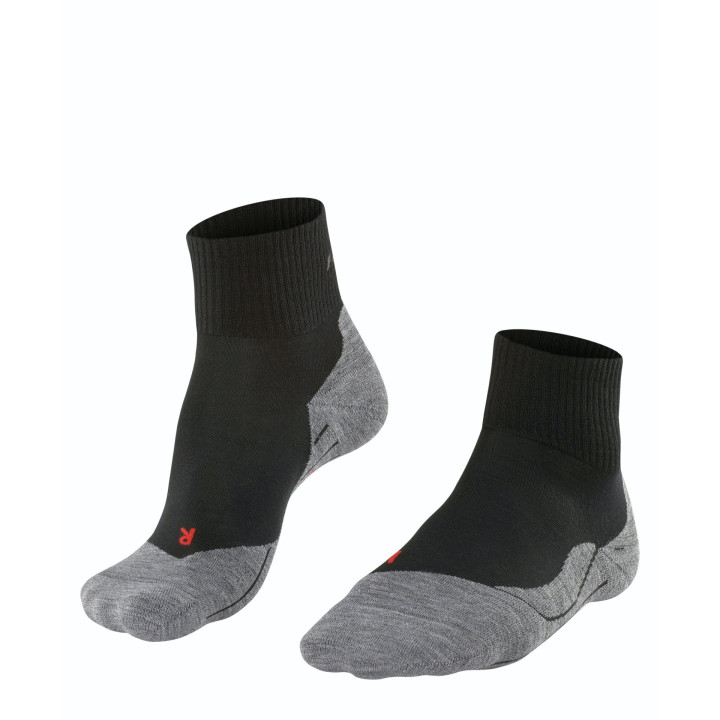 FALKE TK5 Short Heren Sokken Artikel nr.: 16461 / Kleur: black-mix (3010) Mt: 39-41